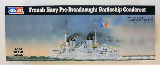 French Navy Pre-Dreadnought Battleship Condorcet