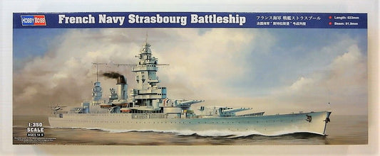 French Navy Strasbourg Battleship