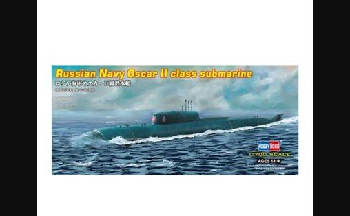 Russian Navy Oscar II Class Submarine