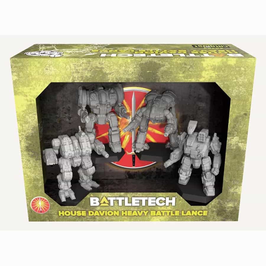 Battletech: House Davion Heavy Battle Lance