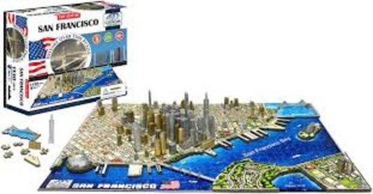 4D CityScape Time Puzzle: San Fransisco