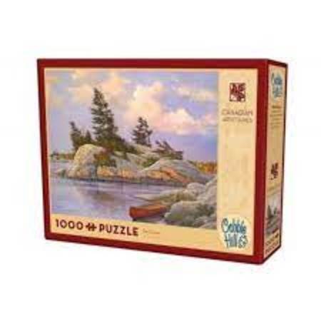 1000 Piece Puzzle: Red Canoe