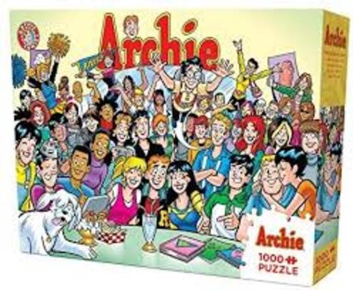 1000 Piece Puzzle: Archie & The Gang At Pops