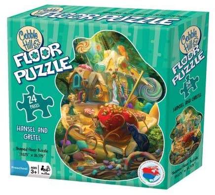 24 Piece Floor Puzzle: Hansel & Gretel