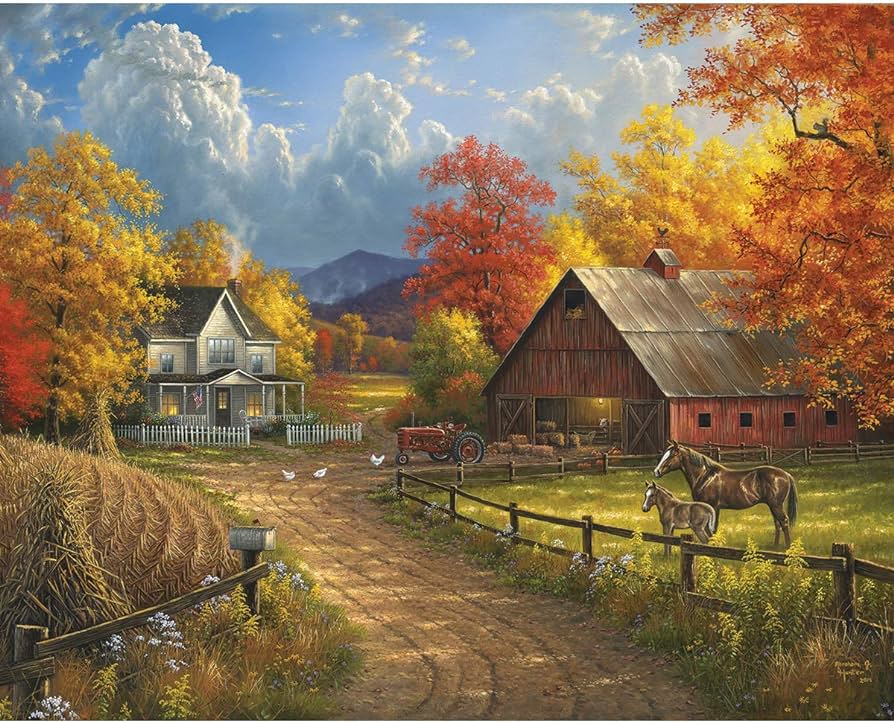 1000 Piece Puzzle: Country Blessings