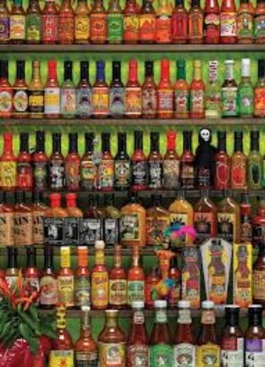 1000 Piece Puzzle: Hot Hot Sauce