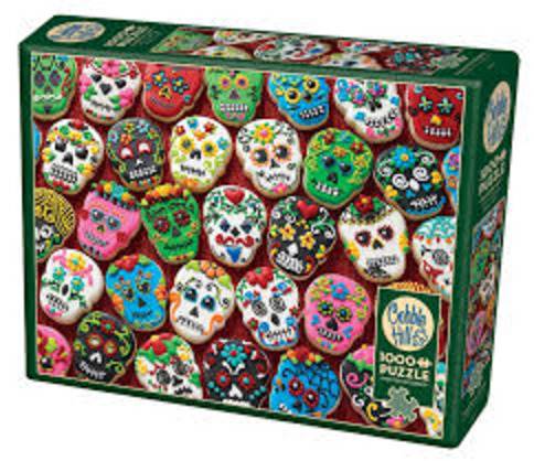 1000 Piece Puzzle: Sugar Skull Cookies