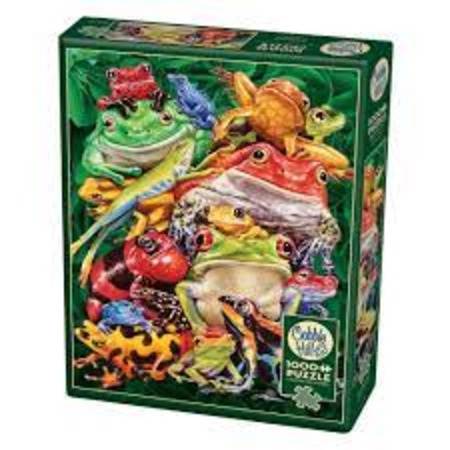 1000 Piece Puzzle: Frog Business