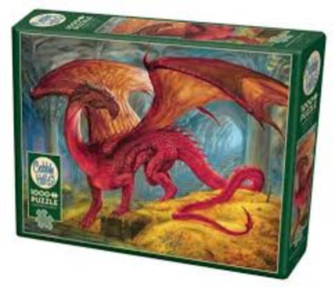 1000 Piece Puzzle: Red Dragons Treasure