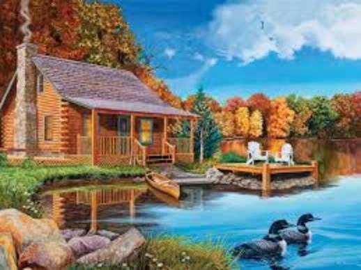 500 Piece Puzzle: Loon Lake