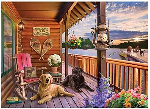 1000 Piece Puzzle: Welcome to the Lake House