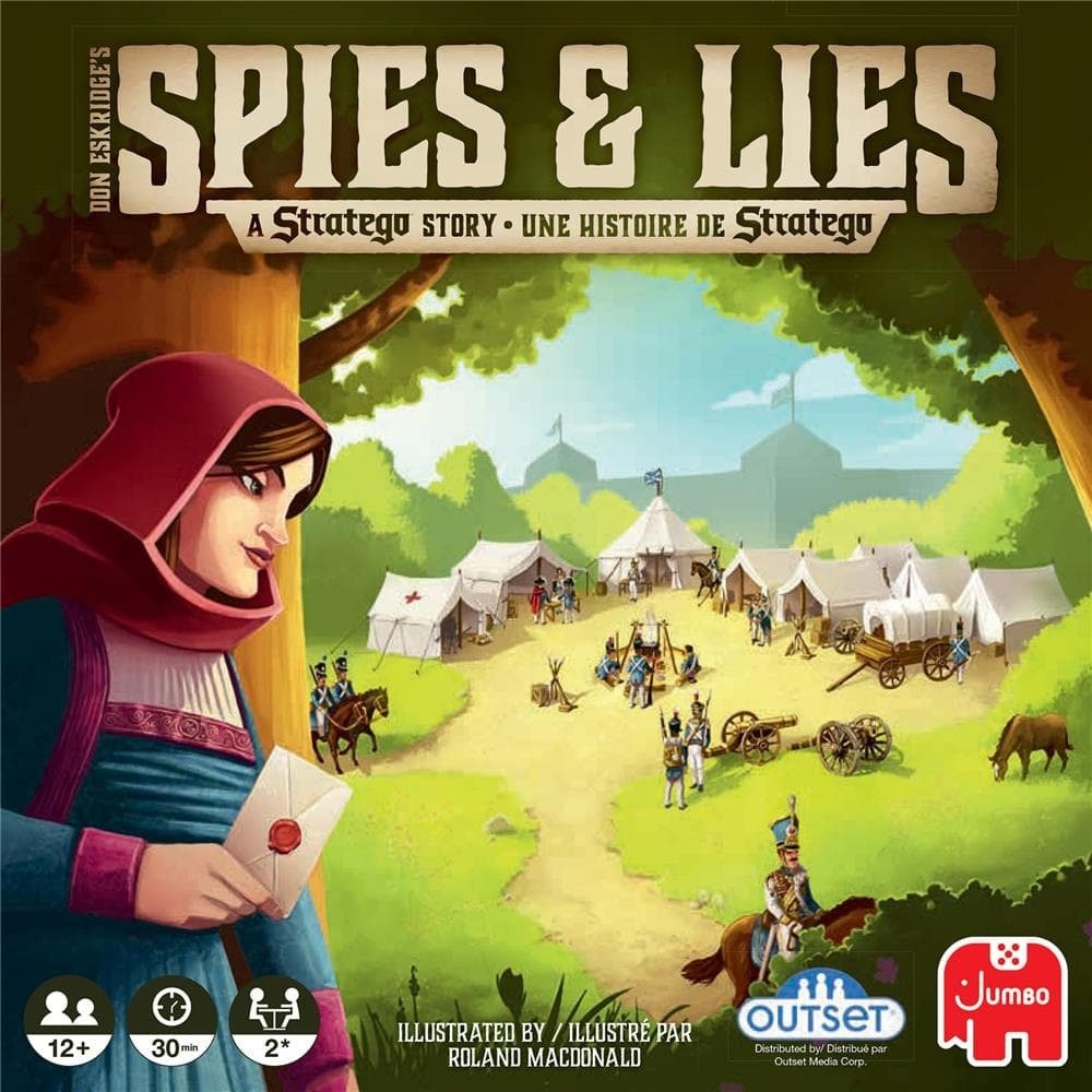 Spies & Lies: A Stratego Story (Bilingual)