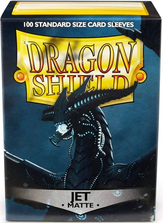 Dragon Shield Sleeves Matte Jet 100ct