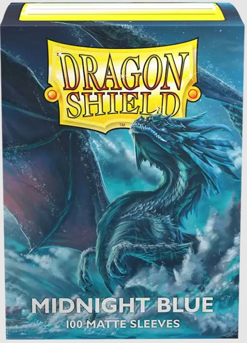 Dragon Shield Sleeves Matte Midnight Blue 100ct