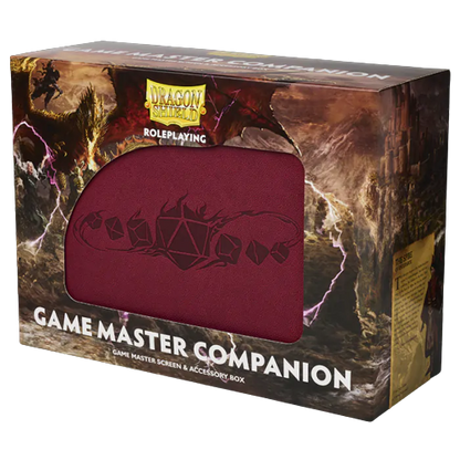 Dragon Shield RPG Game Master Companion Blood Red