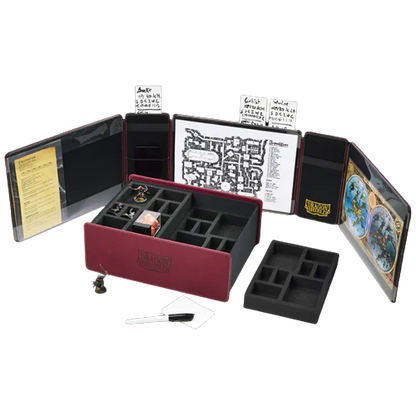 Dragon Shield RPG Game Master Companion Blood Red