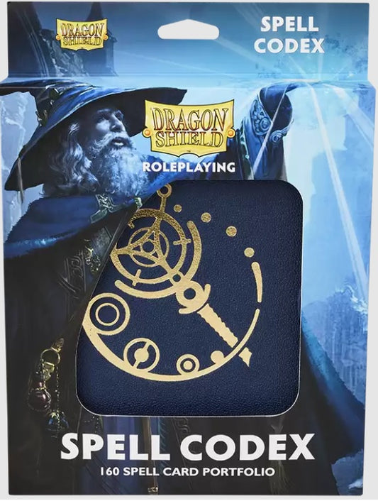 Dragon Shield RPG Spell Codex Midnight Blue