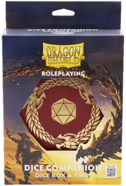 Dragon Shield Dice Companion Blood Red
