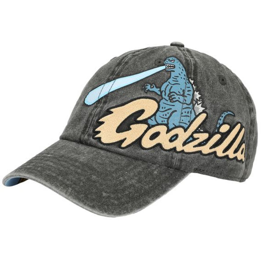 GODZILLA - Pigment Dyed Embroidered Dad Hat