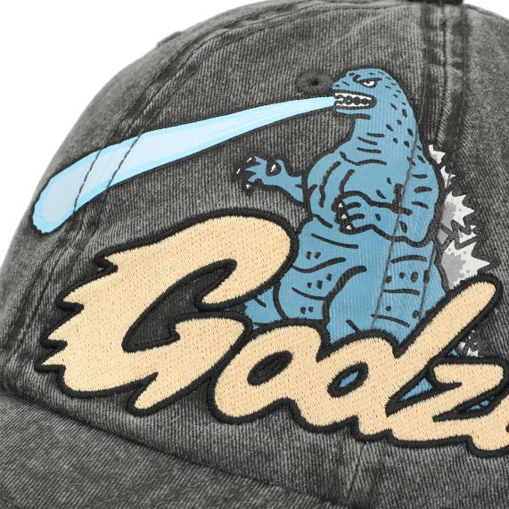 GODZILLA - Pigment Dyed Embroidered Dad Hat