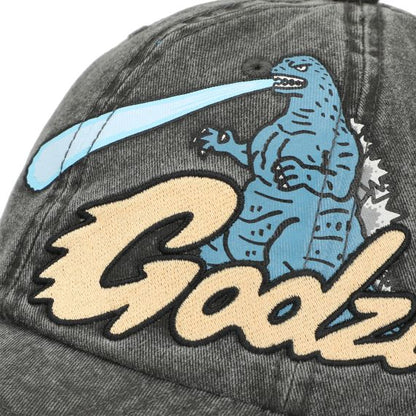 GODZILLA - Pigment Dyed Embroidered Dad Hat