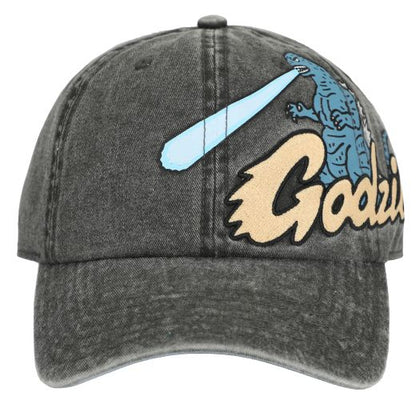 GODZILLA - Pigment Dyed Embroidered Dad Hat