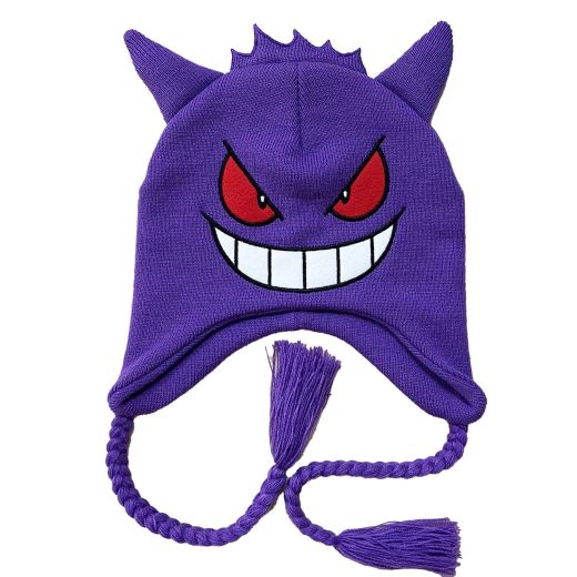 Pokemon Gengar Embroidered  Beanie