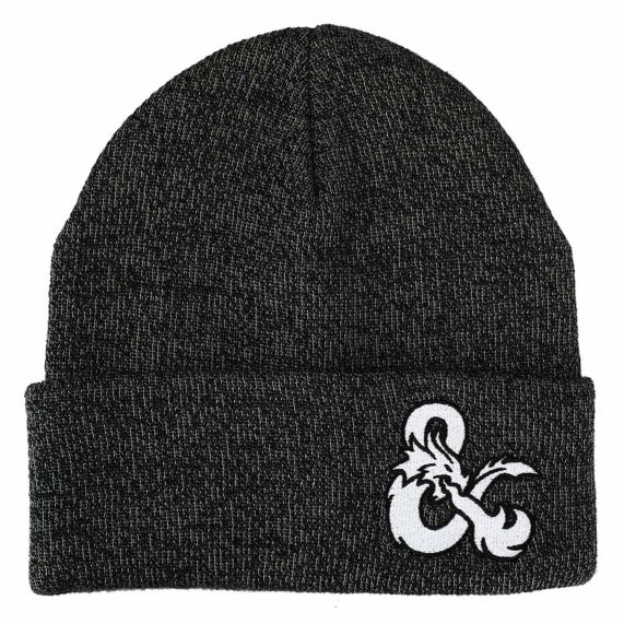 DUNGEONS AND DRAGONS - Logo Charcoal Beanie