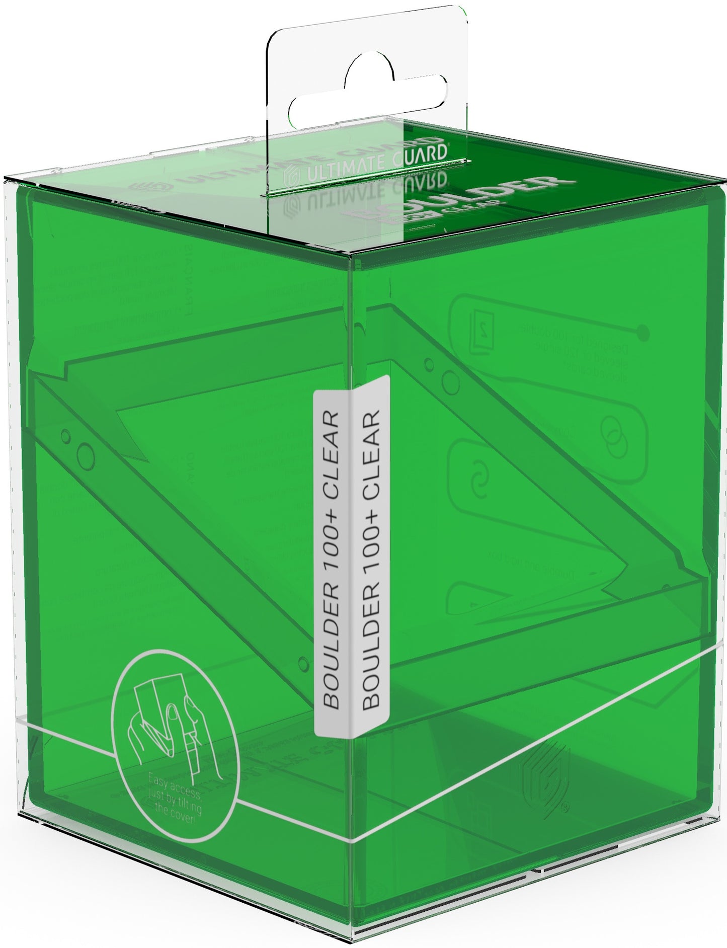 UG Deck Case Boulder 100+ Clear Emerald
