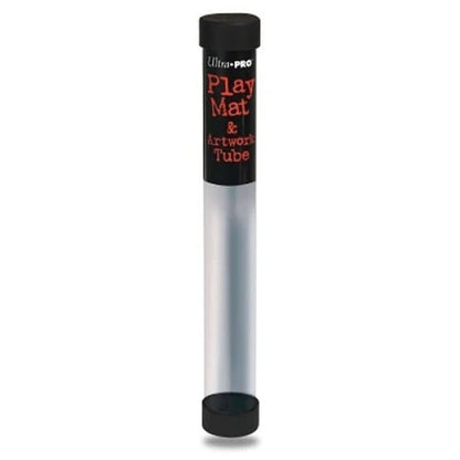 Playmat: Playmat & Artwork Tube: Clear w / Round End Cap