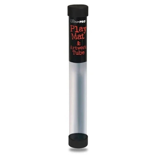 Playmat: Playmat & Artwork Tube: Clear w / Round End Cap